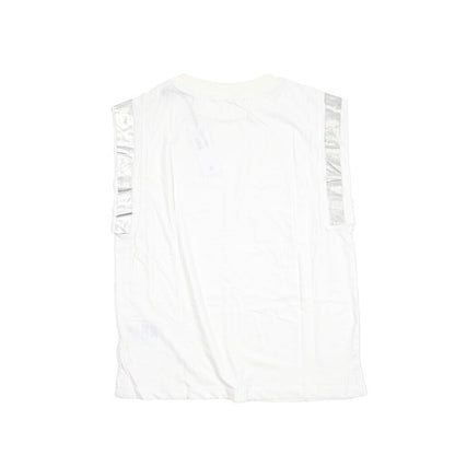 REPLAY コットン100% ノースリーブ Tシャツ ホワイト M | GUARDAROBA MILANO OFFICIAL STORE