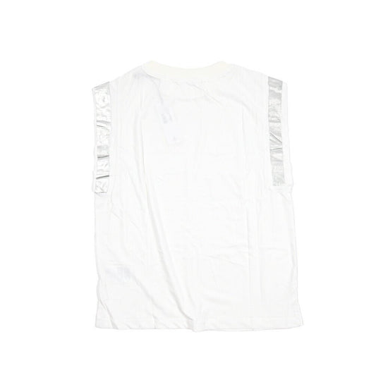REPLAY コットン100% ノースリーブ Tシャツ ホワイト M | GUARDAROBA MILANO OFFICIAL STORE