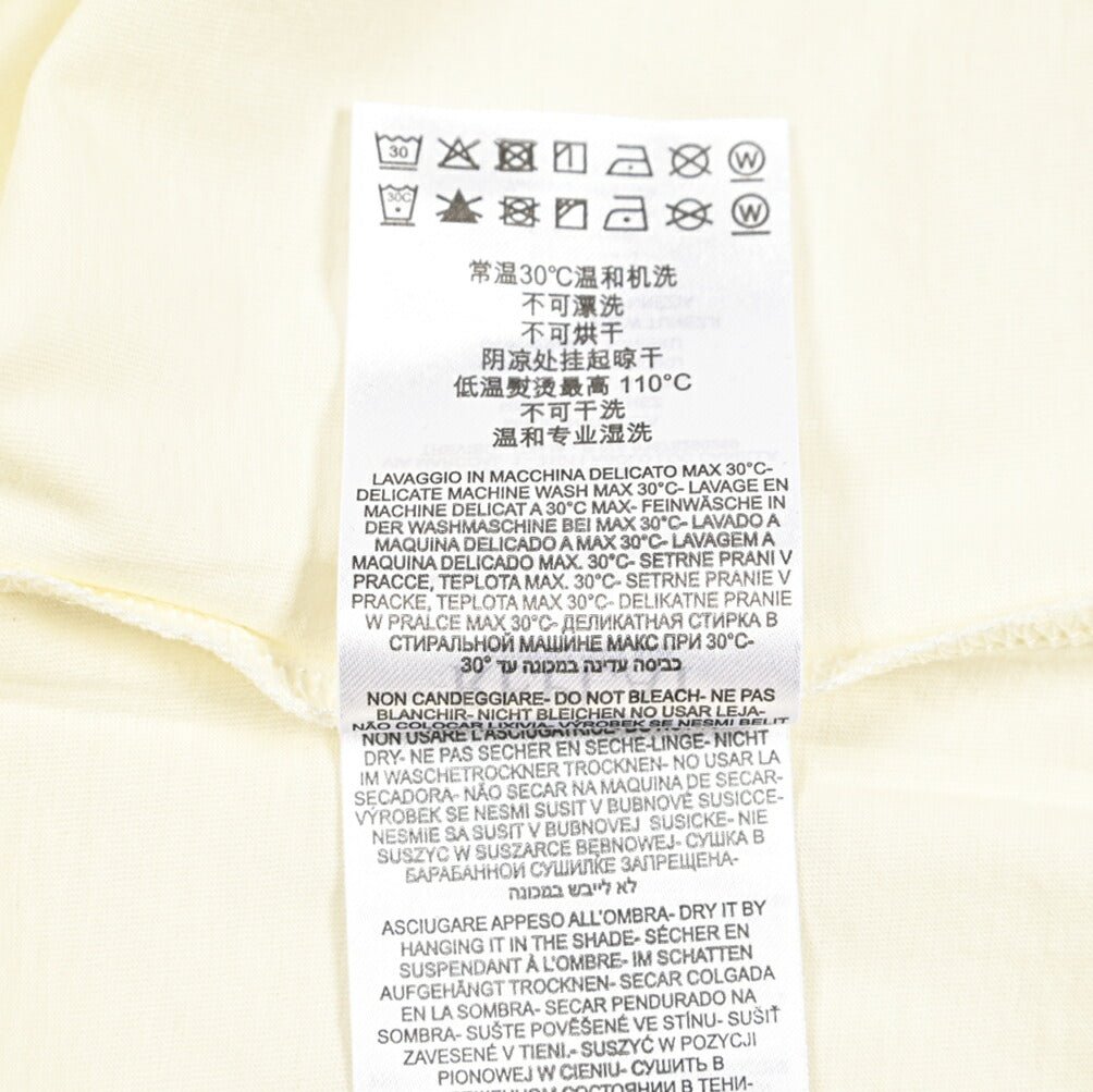 REPLAY オーガニックコットン100% 半袖ロゴ Tシャツ オフホワイト S | GUARDAROBA MILANO OFFICIAL STORE
