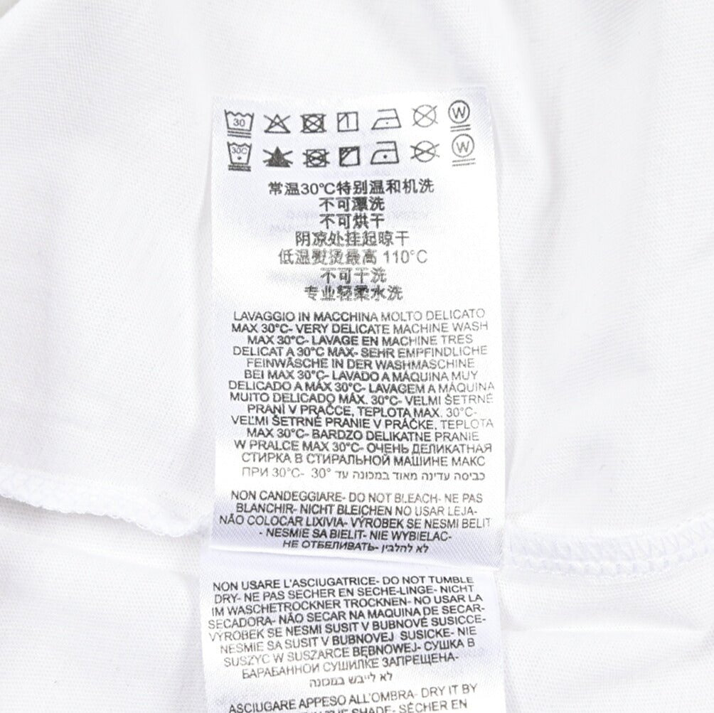 REPLAY コットン100% 半袖ロゴTシャツ ホワイト XS | GUARDAROBA MILANO OFFICIAL STORE