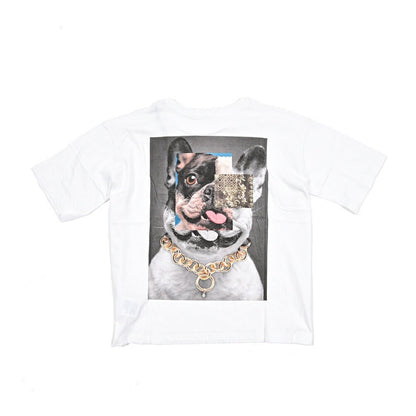 REPLAY コットン100% 半袖ロゴTシャツ ホワイト XS | GUARDAROBA MILANO OFFICIAL STORE