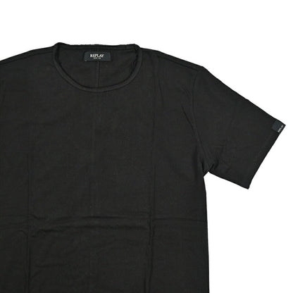 REPLAY コットン100% 半袖Tシャツ ブラック XL | GUARDAROBA MILANO OFFICIAL STORE