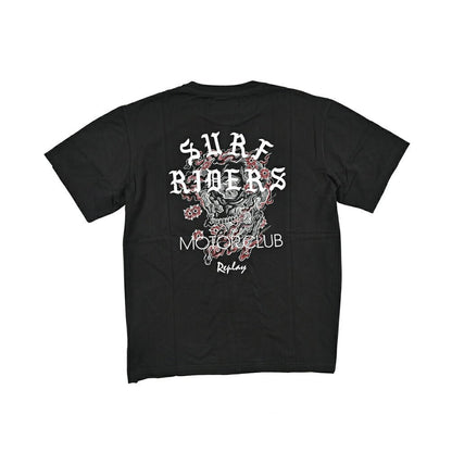 REPLAY コットン100% 半袖Tシャツ ブラック XL | GUARDAROBA MILANO OFFICIAL STORE