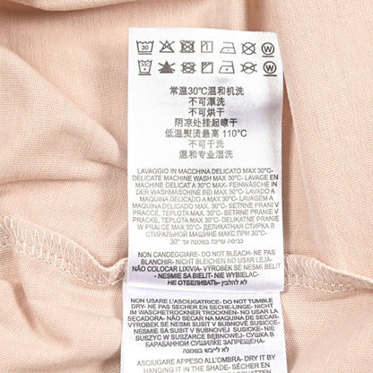 REPLAY コットン100% Vネック半袖Tシャツ ピンク S | GUARDAROBA MILANO OFFICIAL STORE