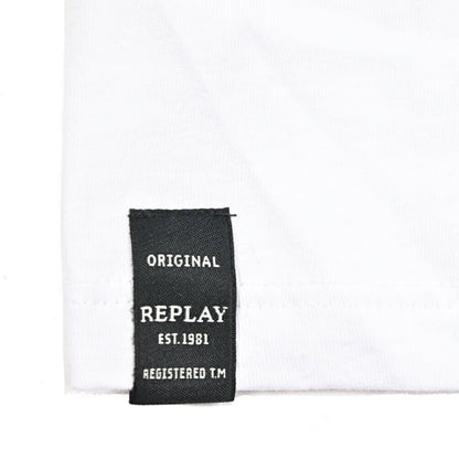REPLAY 2Pack Tee クルーネック半袖Tシャツ ホワイト M | GUARDAROBA MILANO OFFICIAL STORE