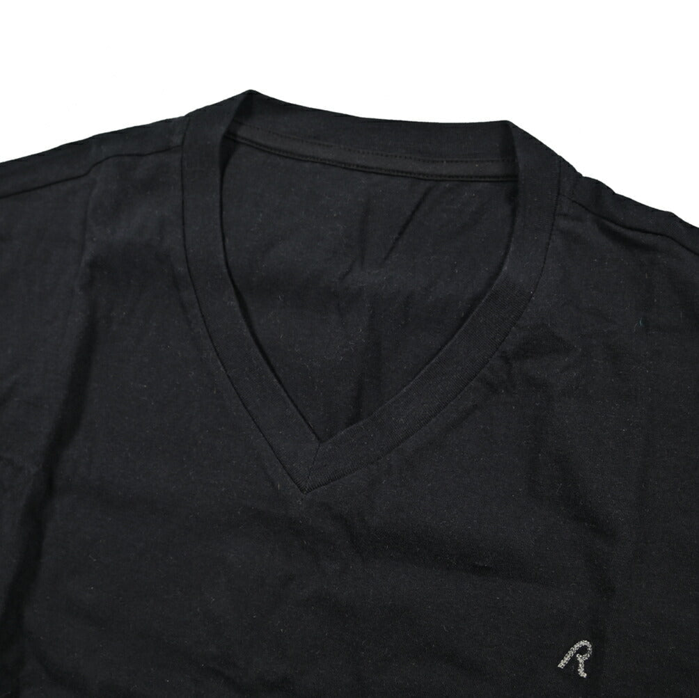 REPLAY 2Pack Tee Vネック半袖Tシャツ ブラック・ホワイト M | GUARDAROBA MILANO OFFICIAL STORE
