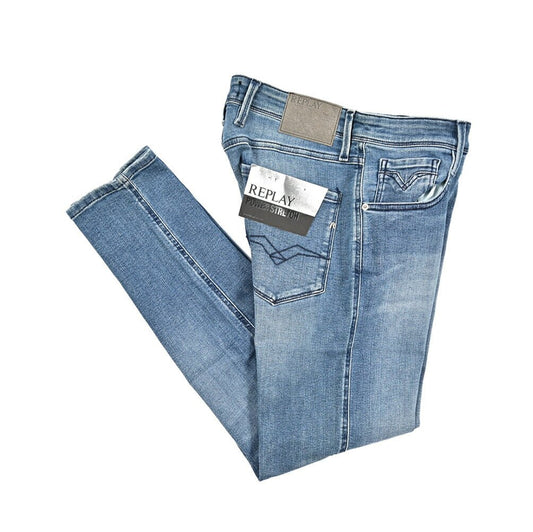 REPLAY ANBASS ストレッチデニム スリムフィットジーンズ / M914｜428588-W29-L32｜GUARDAROBA MILANO OFFICIAL STORE