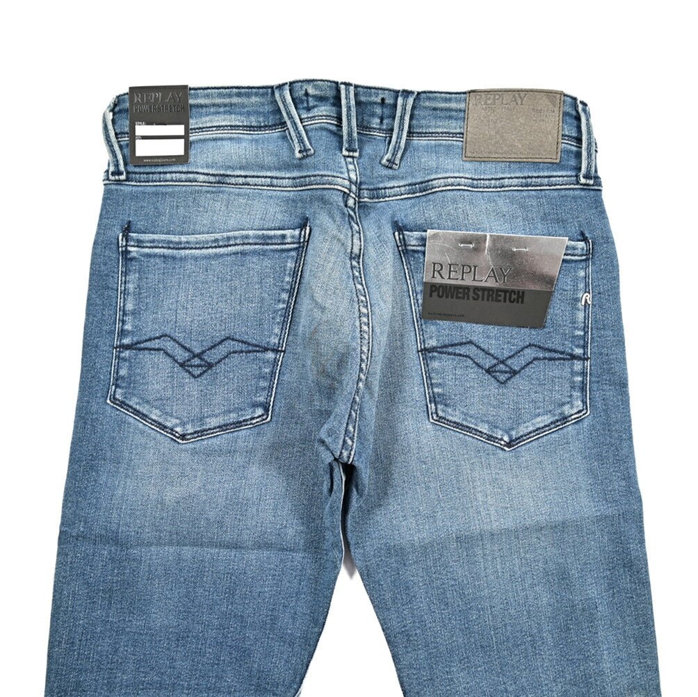 REPLAY ANBASS ストレッチデニム スリムフィットジーンズ / M914｜428588-W29-L32｜GUARDAROBA MILANO OFFICIAL STORE