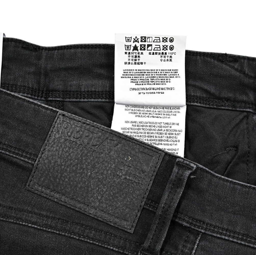 REPLAY ANBASS ストレッチデニム スリムフィットジーンズ / M914｜428607-W32-L30｜GUARDAROBA MILANO OFFICIAL STORE
