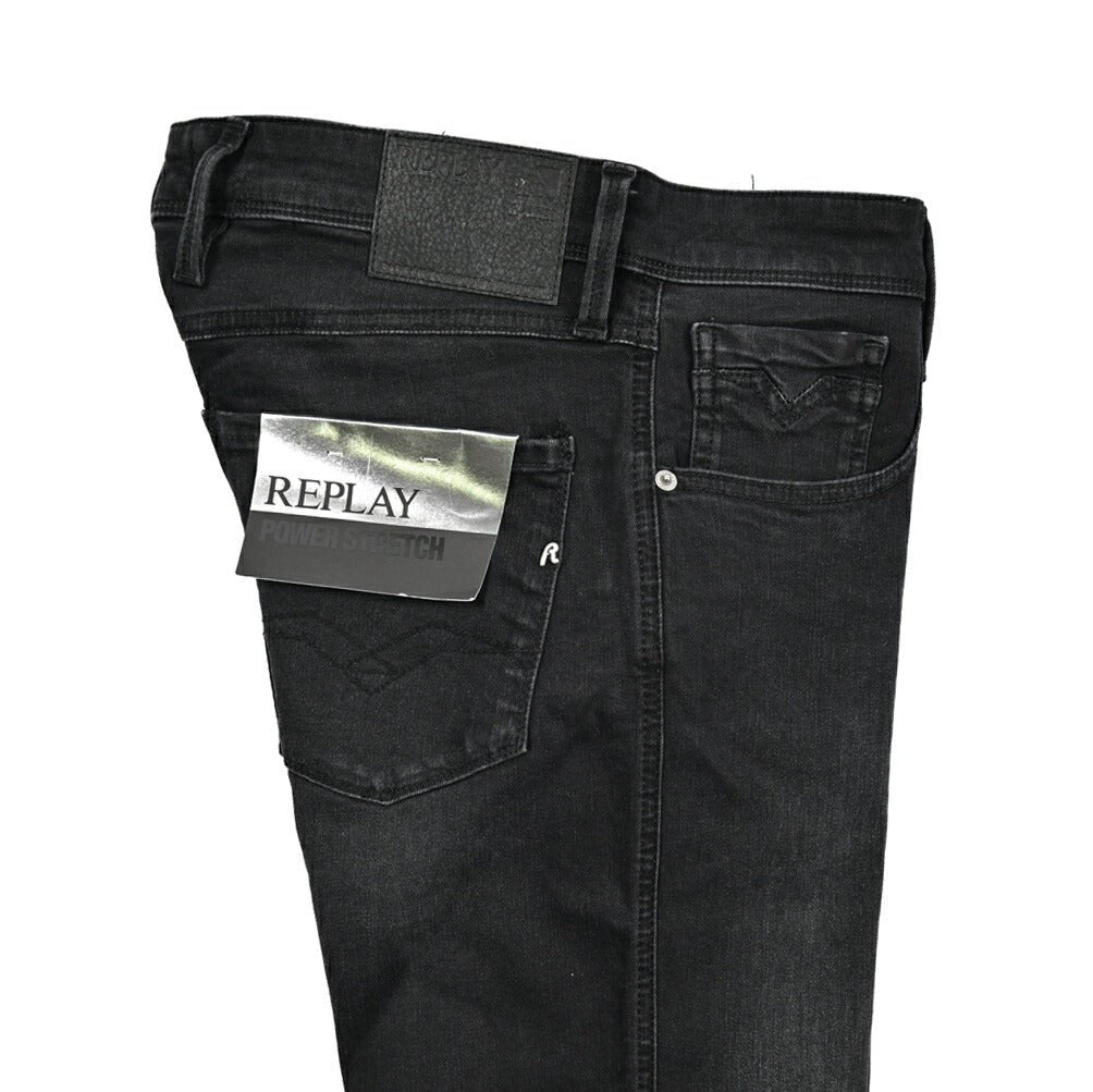 REPLAY ANBASS ストレッチデニム スリムフィットジーンズ / M914｜428607-W32-L30｜GUARDAROBA MILANO OFFICIAL STORE