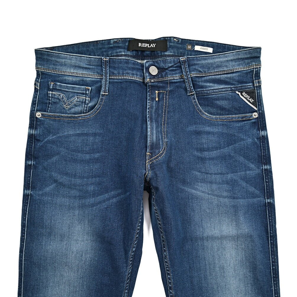 REPLAY ANBASS ストレッチデニム スリムフィットジーンズ / M914｜428611-W28-L34｜GUARDAROBA MILANO OFFICIAL STORE