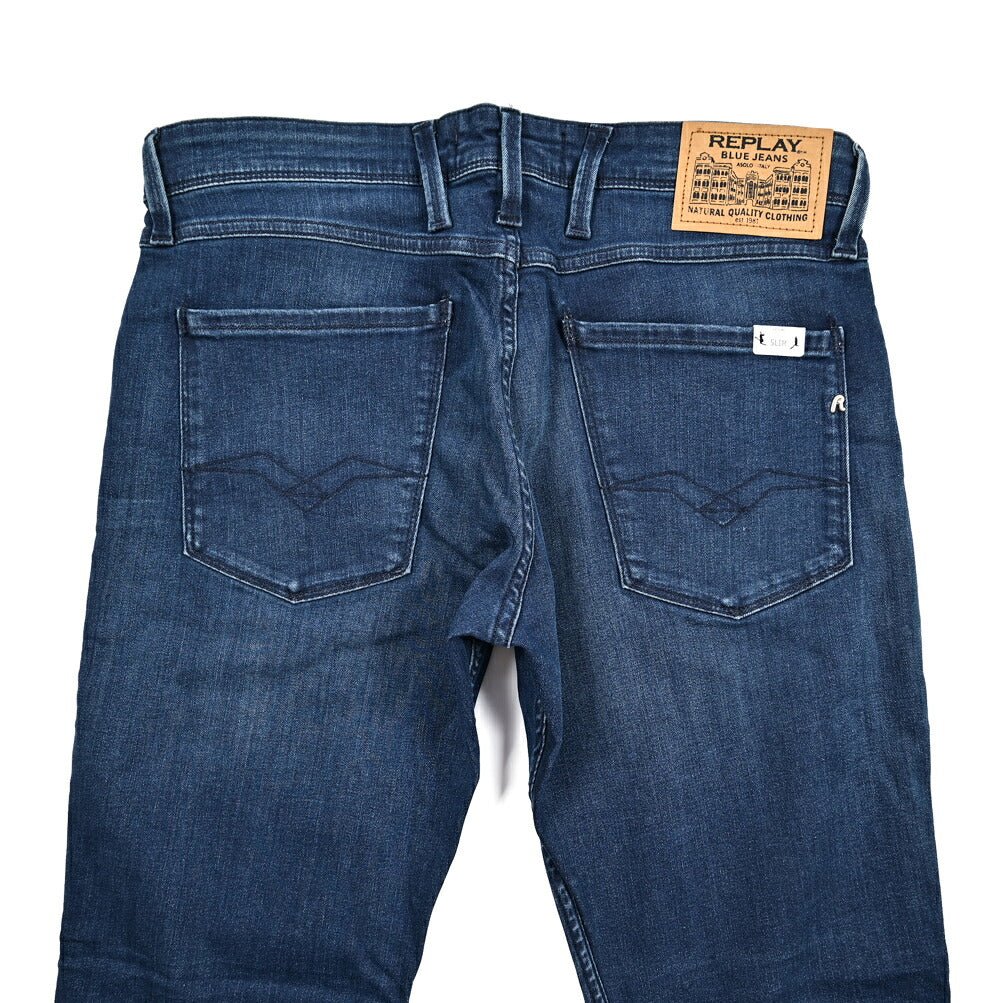 REPLAY ANBASS ストレッチデニム スリムフィットジーンズ / M914｜428625-W30-L30｜GUARDAROBA MILANO OFFICIAL STORE