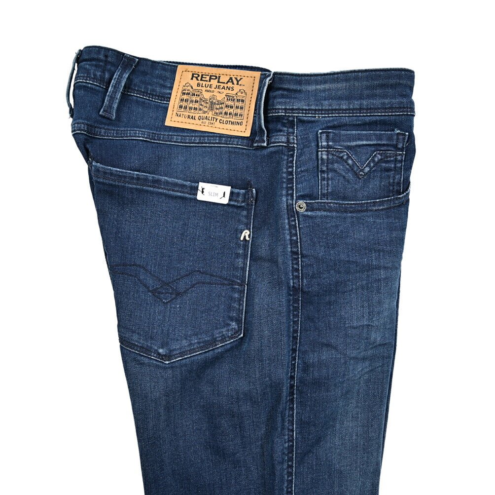REPLAY ANBASS ストレッチデニム スリムフィットジーンズ / M914｜428625-W30-L30｜GUARDAROBA MILANO OFFICIAL STORE