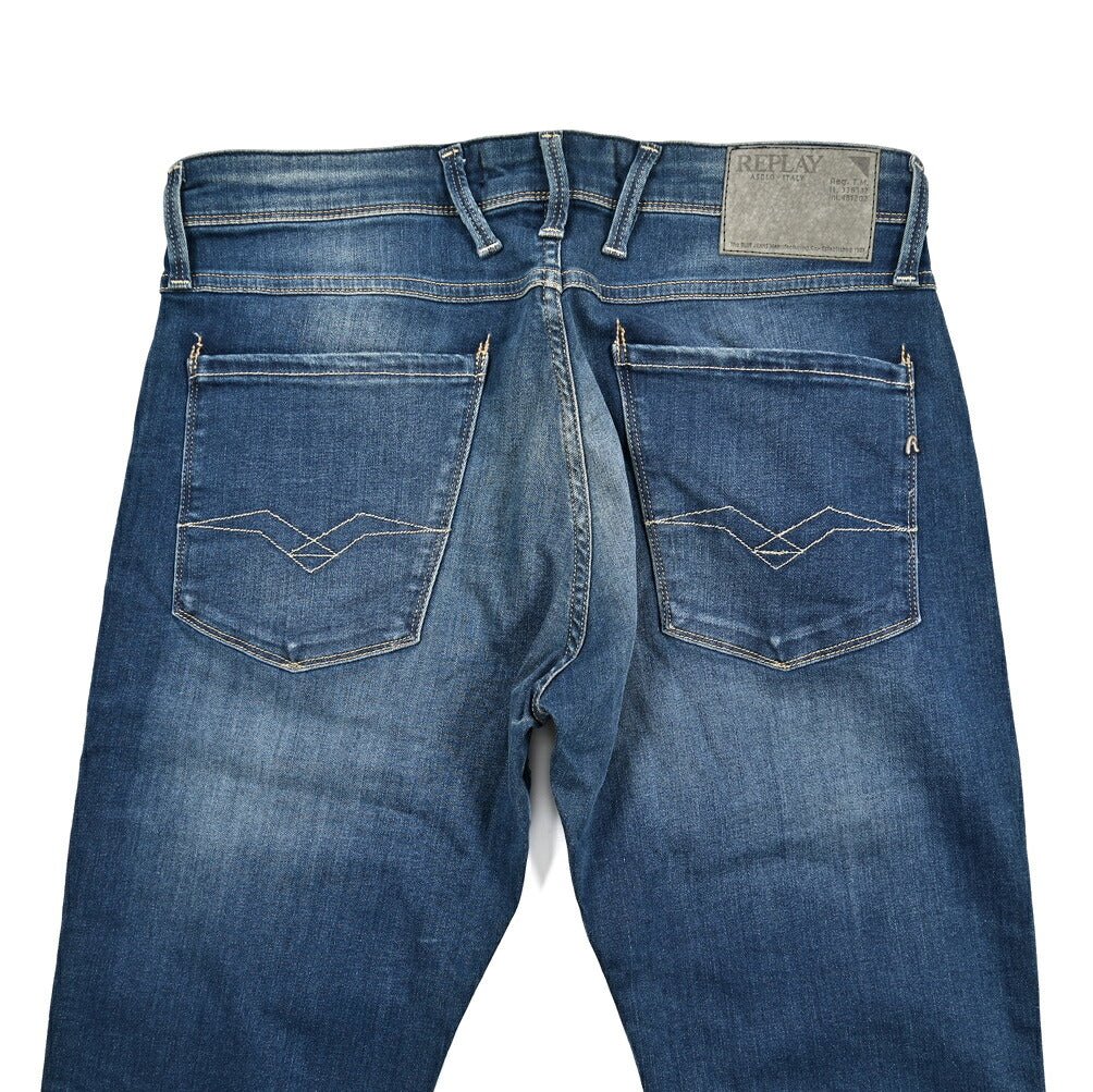 REPLAY ANBASS ストレッチデニム スリムフィットジーンズ / M914｜428640-W31-L32｜GUARDAROBA MILANO OFFICIAL STORE