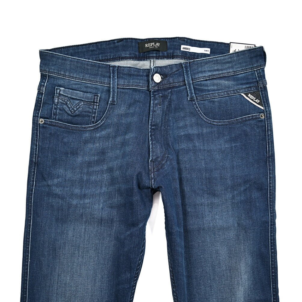 REPLAY ANBASS ストレッチデニム スリムフィットジーンズ / M914｜428643-W31-L30｜GUARDAROBA MILANO OFFICIAL STORE