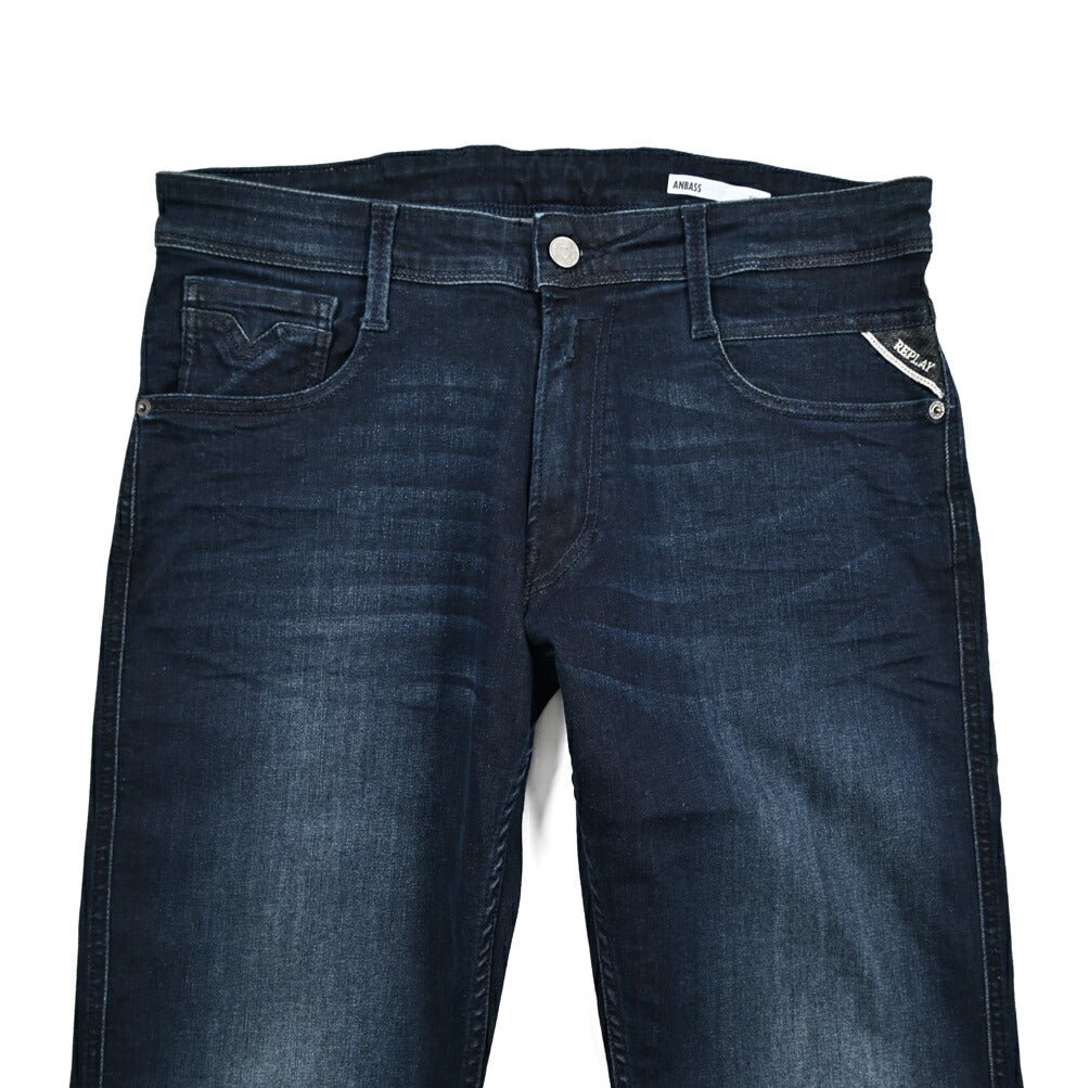 REPLAY ANBASS ストレッチデニム スリムフィットジーンズ / M914｜428704-W32-L32｜GUARDAROBA MILANO OFFICIAL STORE