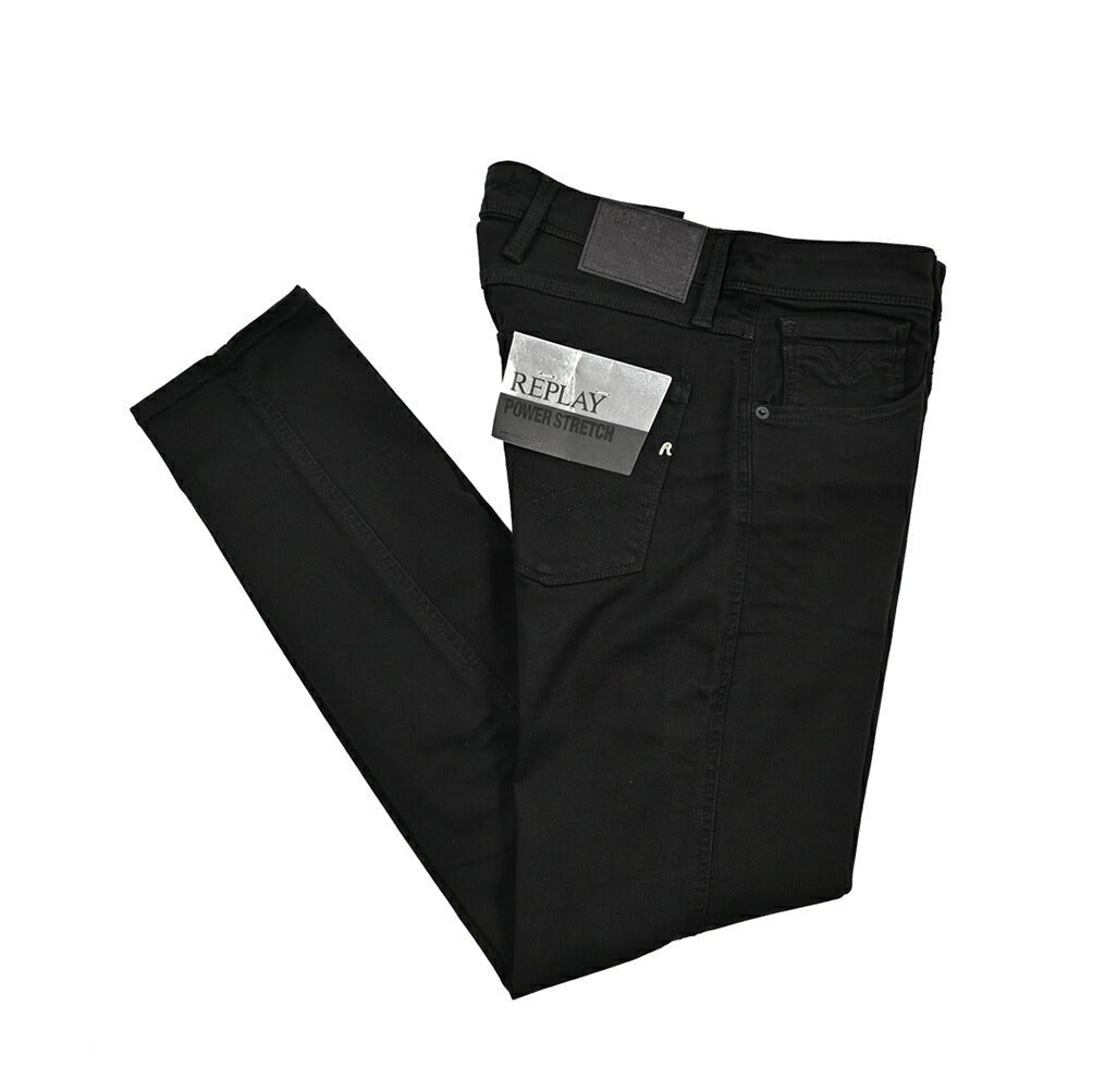 REPLAY ANBASS ストレッチデニム スリムフィットジーンズ / M914｜428714-W32-L30｜GUARDAROBA MILANO OFFICIAL STORE
