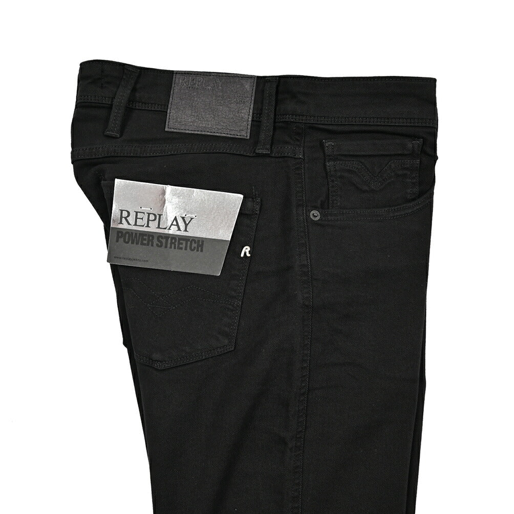 REPLAY ANBASS ストレッチデニム スリムフィットジーンズ / M914｜428714-W32-L30｜GUARDAROBA MILANO OFFICIAL STORE