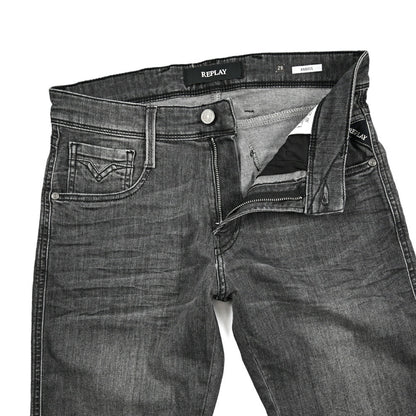 REPLAY "ANBASS" ストレッチデニム スリムジーンズ / M914 グレー W29 | GUARDAROBA MILANO OFFICIAL STORE