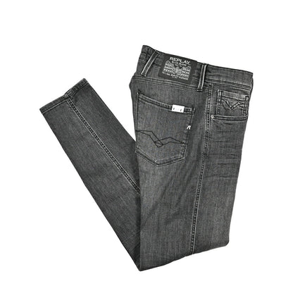 REPLAY "ANBASS" ストレッチデニム スリムジーンズ / M914 グレー W29 | GUARDAROBA MILANO OFFICIAL STORE
