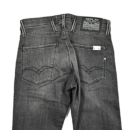REPLAY "ANBASS" ストレッチデニム スリムジーンズ / M914 グレー W29 | GUARDAROBA MILANO OFFICIAL STORE