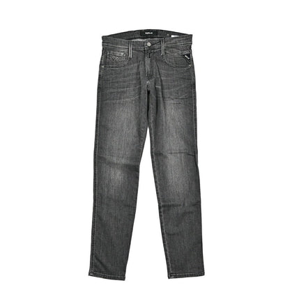 REPLAY "ANBASS" ストレッチデニム スリムジーンズ / M914 グレー W29 | GUARDAROBA MILANO OFFICIAL STORE