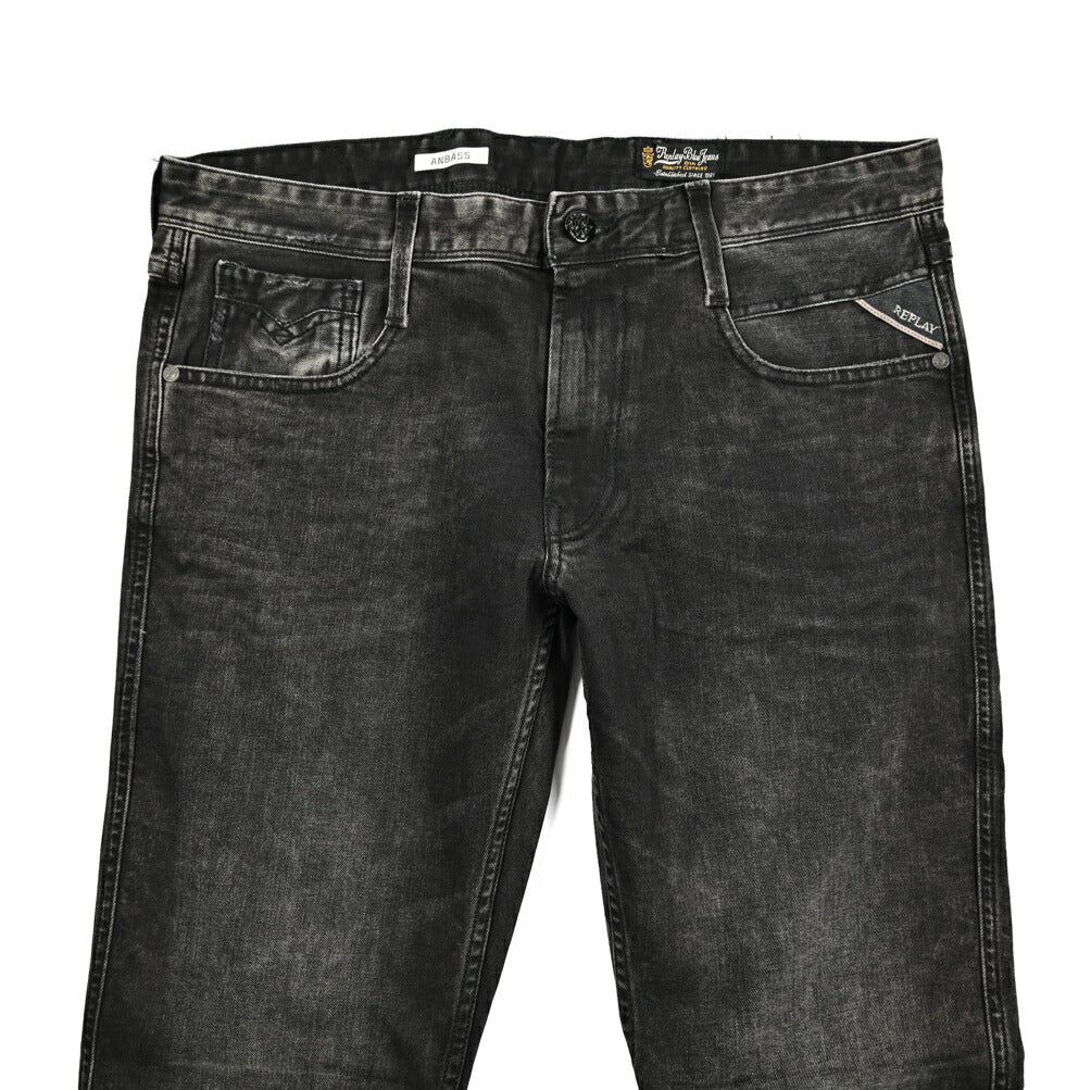 REPLAY ANBASS ストレッチデニム スリムフィットジーンズ / M914｜428725-W32-L32｜GUARDAROBA MILANO OFFICIAL STORE