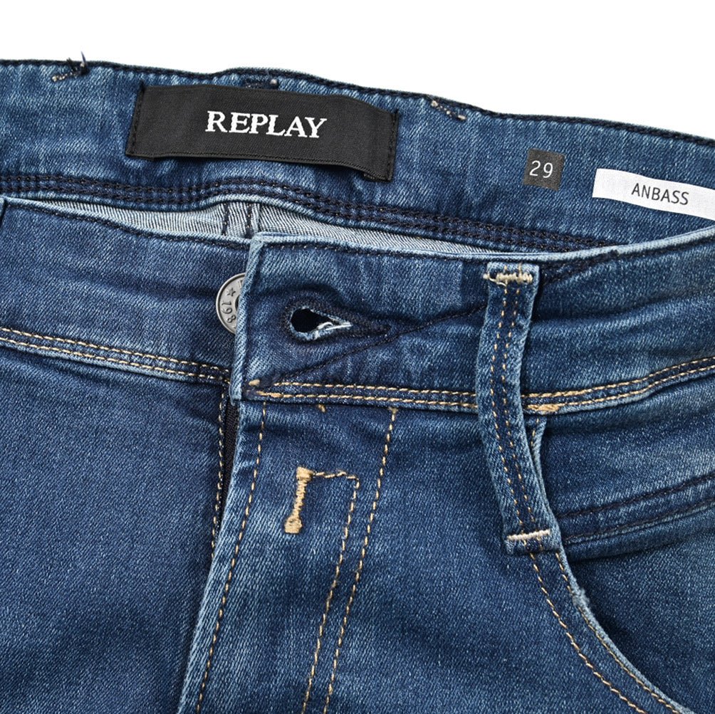 REPLAY ANBASS ストレッチデニム スリムフィットジーンズ / M914｜429183-W29-L30｜GUARDAROBA MILANO OFFICIAL STORE