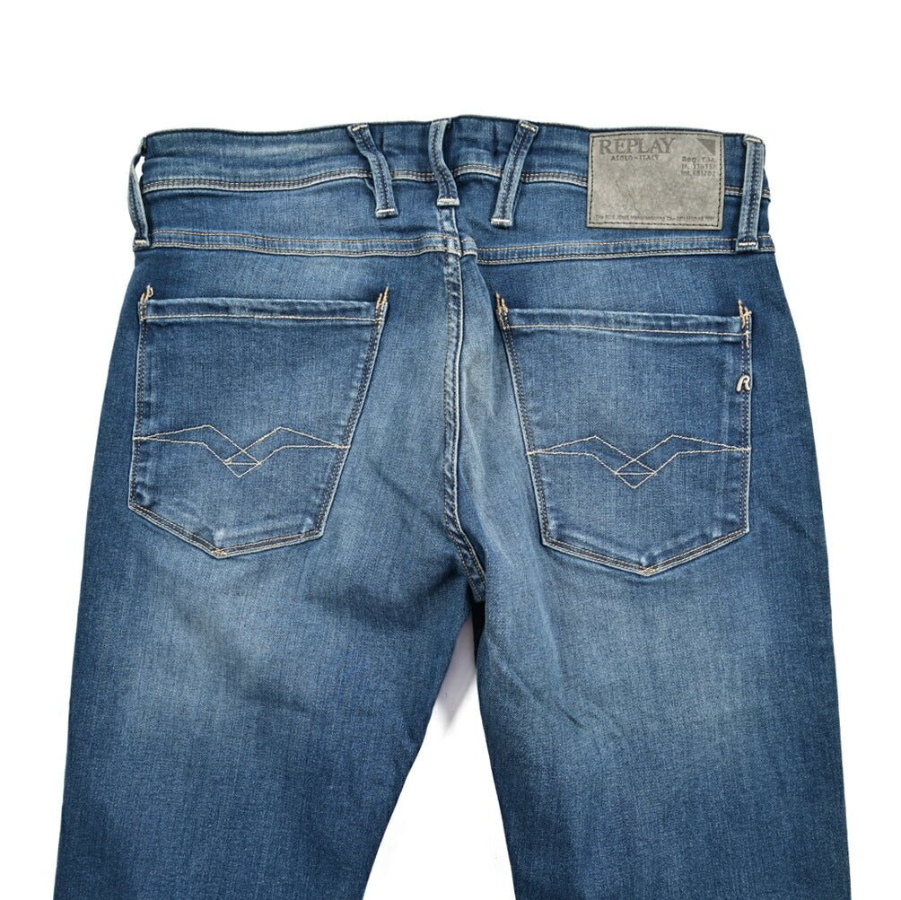 REPLAY ANBASS ストレッチデニム スリムフィットジーンズ / M914｜429183-W29-L30｜GUARDAROBA MILANO OFFICIAL STORE