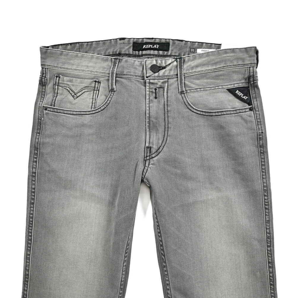 REPLAY ANBASS ストレッチデニム スリムフィットジーンズ / M914｜429205-W31-L32｜GUARDAROBA MILANO OFFICIAL STORE