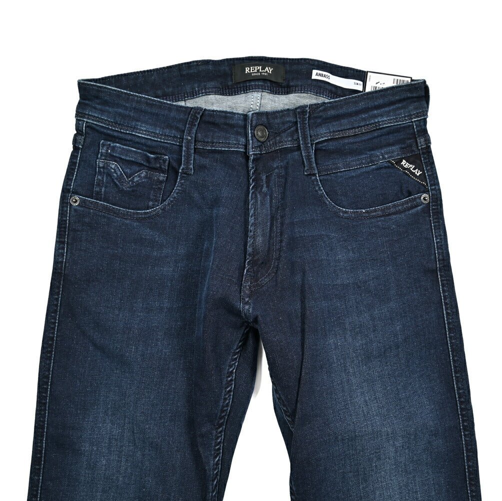 REPLAY ANBASS ストレッチデニム スリムフィットジーンズ / M914｜429256-W29-L30｜GUARDAROBA MILANO OFFICIAL STORE