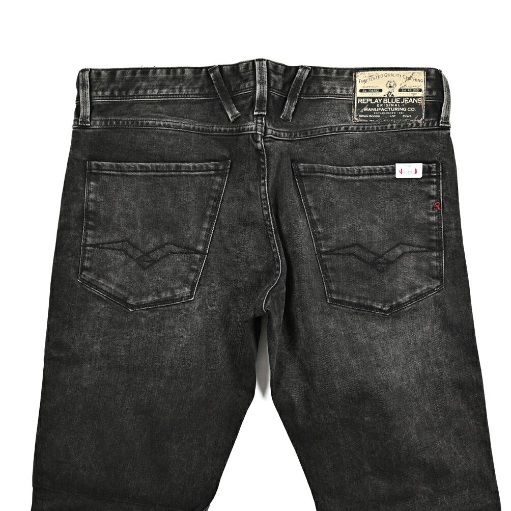 REPLAY ANBASS ストレッチデニム スリムフィットジーンズ / M914｜429260-W32-L32｜GUARDAROBA MILANO OFFICIAL STORE