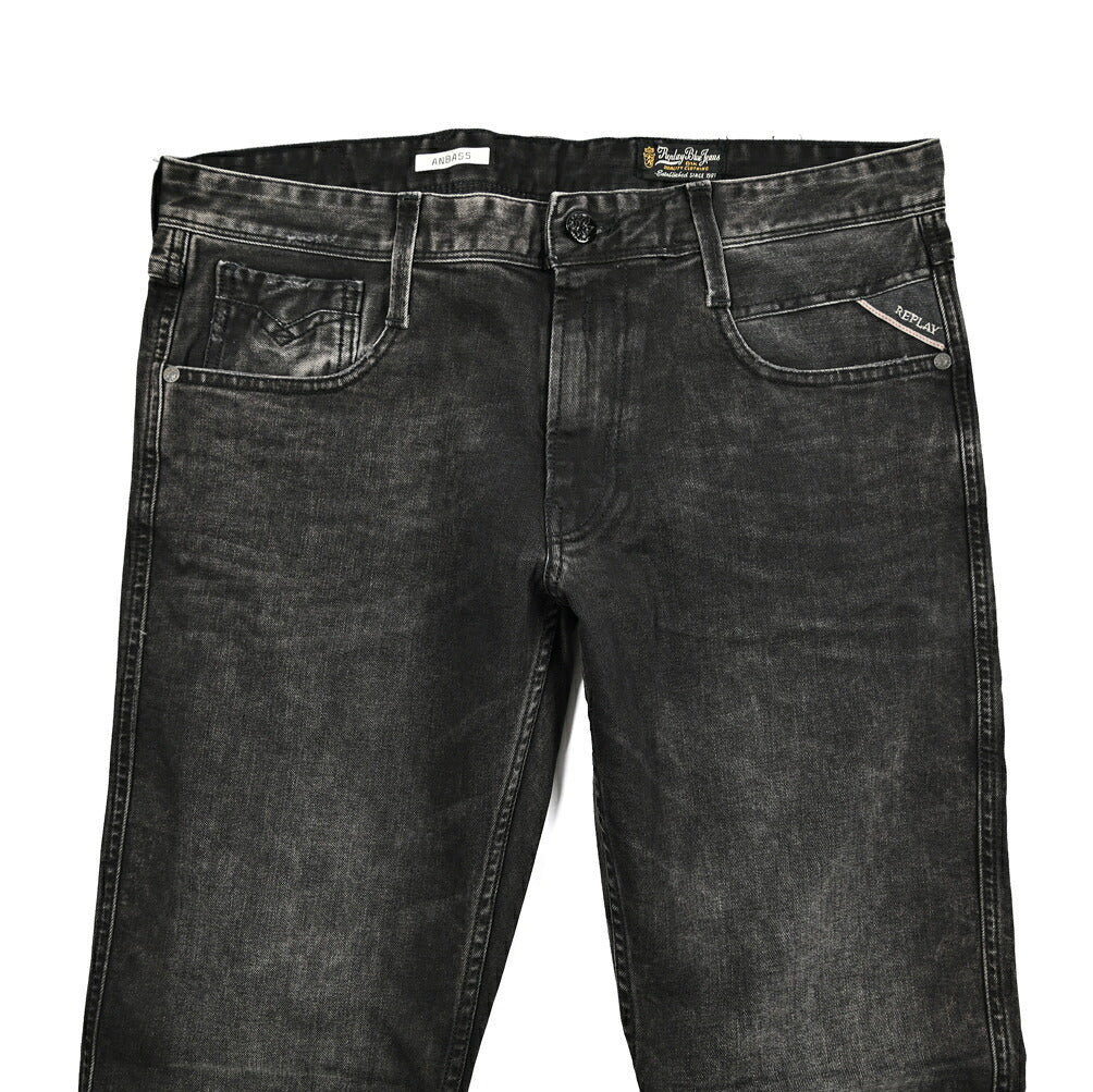 REPLAY ANBASS ストレッチデニム スリムフィットジーンズ / M914｜429260-W32-L32｜GUARDAROBA MILANO OFFICIAL STORE