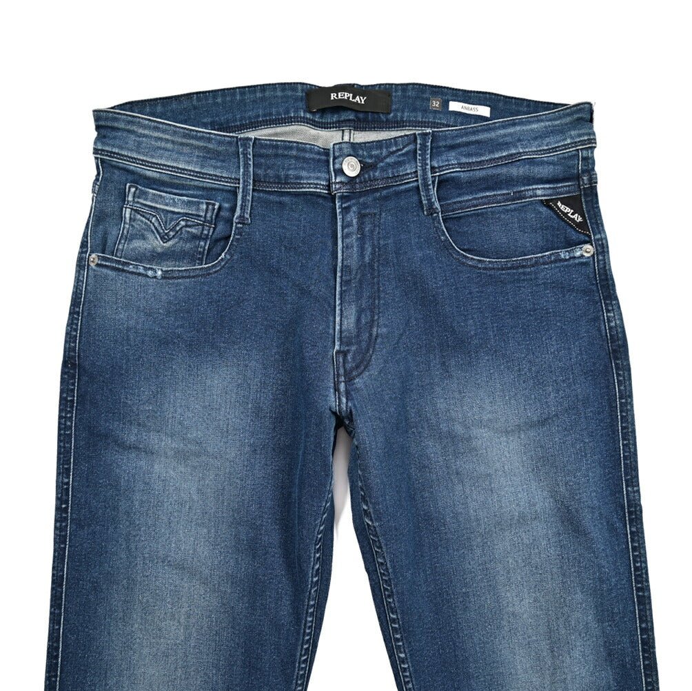 REPLAY ANBASS ストレッチデニム スリムフィットジーンズ / M914｜429310-W32-L30｜GUARDAROBA MILANO OFFICIAL STORE
