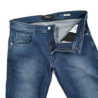 REPLAY ANBASS ストレッチデニム スリムフィットジーンズ / M914｜429310-W32-L30｜GUARDAROBA MILANO OFFICIAL STORE