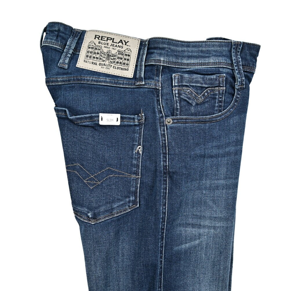 REPLAY ANBASS ストレッチデニム スリムフィットジーンズ / M914｜429332-W28-L32｜GUARDAROBA MILANO OFFICIAL STORE