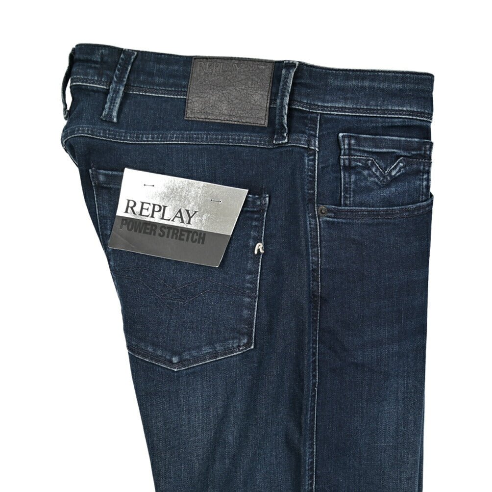 秋冬先行セール｜REPLAY ANBASS ストレッチデニム スリムフィットジーンズ / M914｜429388-W33-L32｜GUARDAROBA MILANO OFFICIAL STORE