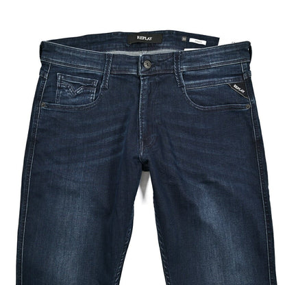 秋冬先行セール｜REPLAY ANBASS ストレッチデニム スリムフィットジーンズ / M914｜429388-W33-L32｜GUARDAROBA MILANO OFFICIAL STORE
