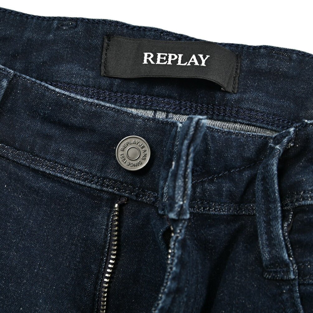 秋冬先行セール｜REPLAY ANBASS ストレッチデニム スリムフィットジーンズ / M914｜429392-W32-L32｜GUARDAROBA MILANO OFFICIAL STORE