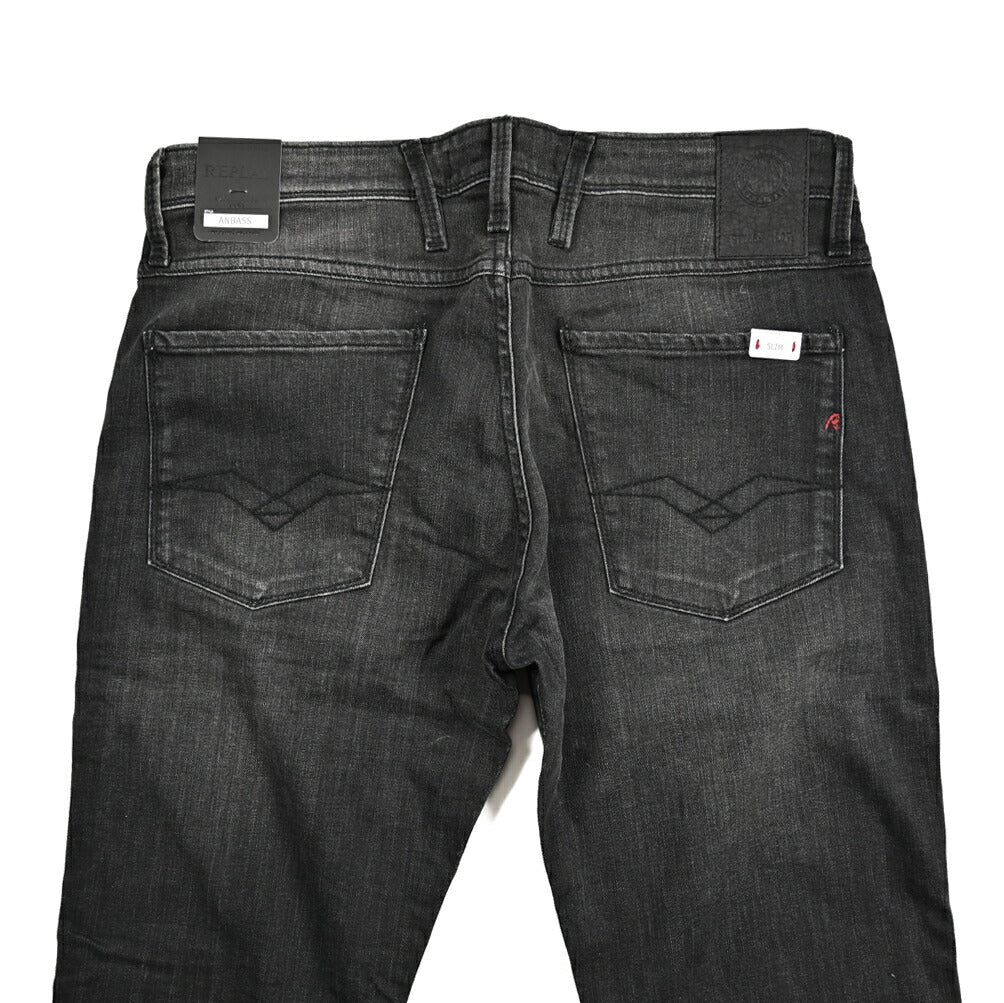 REPLAY ANBASS ストレッチデニム スリムフィットジーンズ / M914｜429403｜GUARDAROBA MILANO OFFICIAL STORE