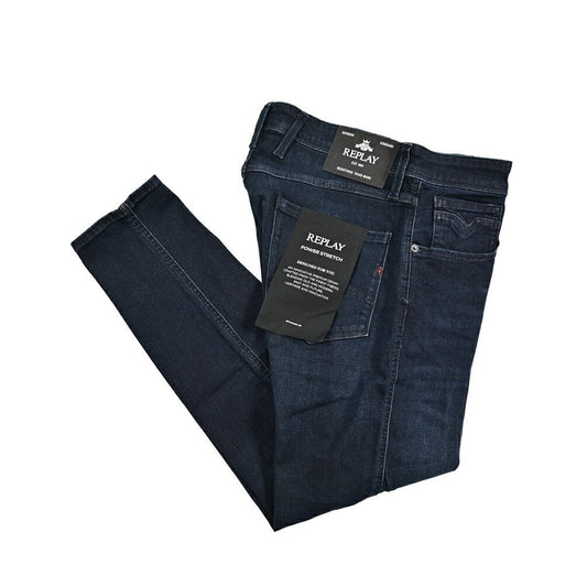REPLAY ANBASS パワーストレッチデニム スリムフィットジーンズ / M914｜429421｜GUARDAROBA MILANO OFFICIAL STORE