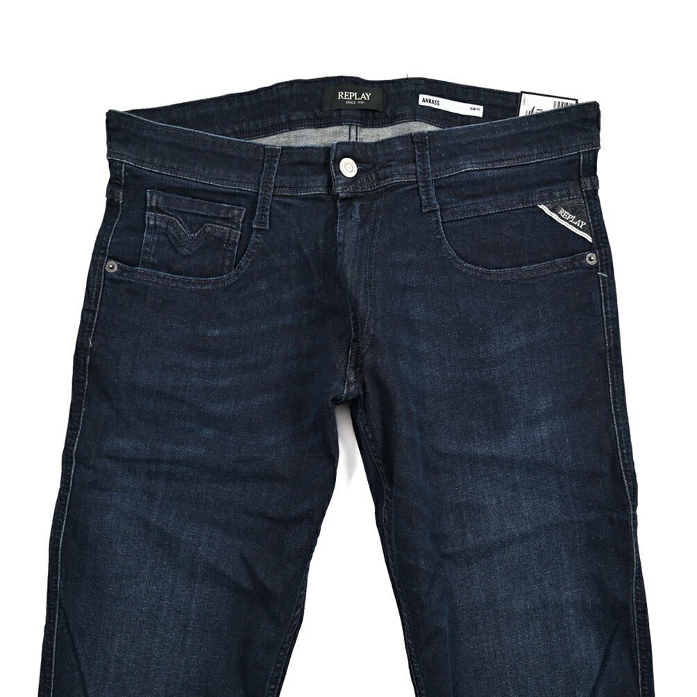REPLAY ANBASS パワーストレッチデニム スリムフィットジーンズ / M914｜429421｜GUARDAROBA MILANO OFFICIAL STORE