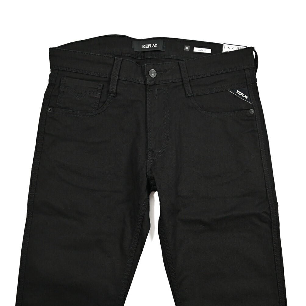 REPLAY ANBASS パワーストレッチデニム スリムフィットジーンズ / M914｜429423｜GUARDAROBA MILANO OFFICIAL STORE