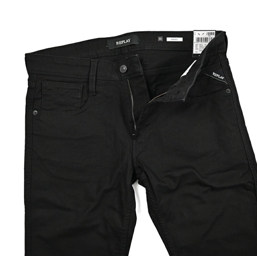 REPLAY ANBASS パワーストレッチデニム スリムフィットジーンズ / M914｜429423｜GUARDAROBA MILANO OFFICIAL STORE