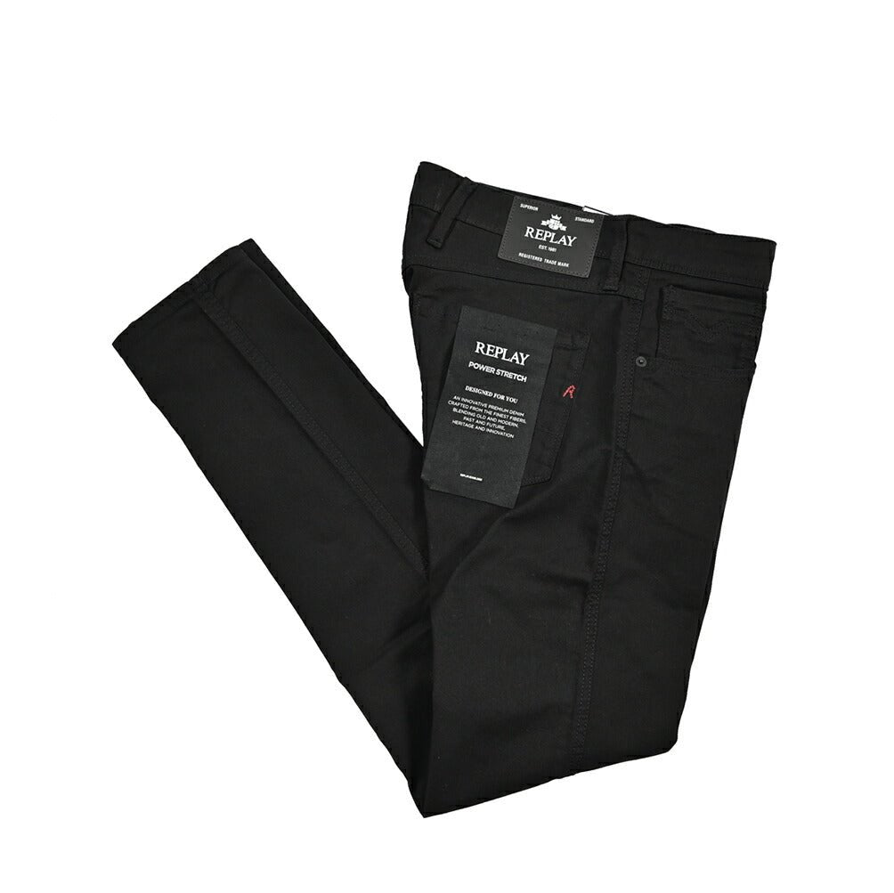 REPLAY ANBASS パワーストレッチデニム スリムフィットジーンズ / M914｜429423｜GUARDAROBA MILANO OFFICIAL STORE