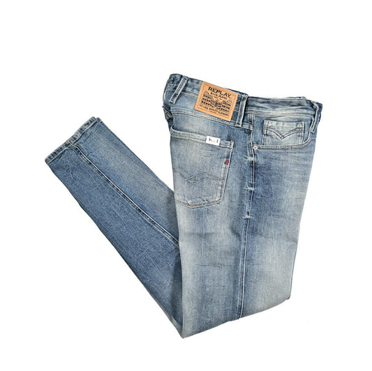 REPLAY ANBASS ストレッチデニム スリムフィットジーンズ / M914｜429525｜GUARDAROBA MILANO OFFICIAL STORE