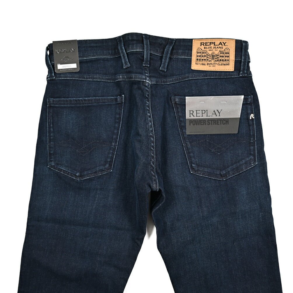 REPLAY ANBASS パワーストレッチデニム スリムフィットジーンズ / M914｜429533｜GUARDAROBA MILANO OFFICIAL STORE