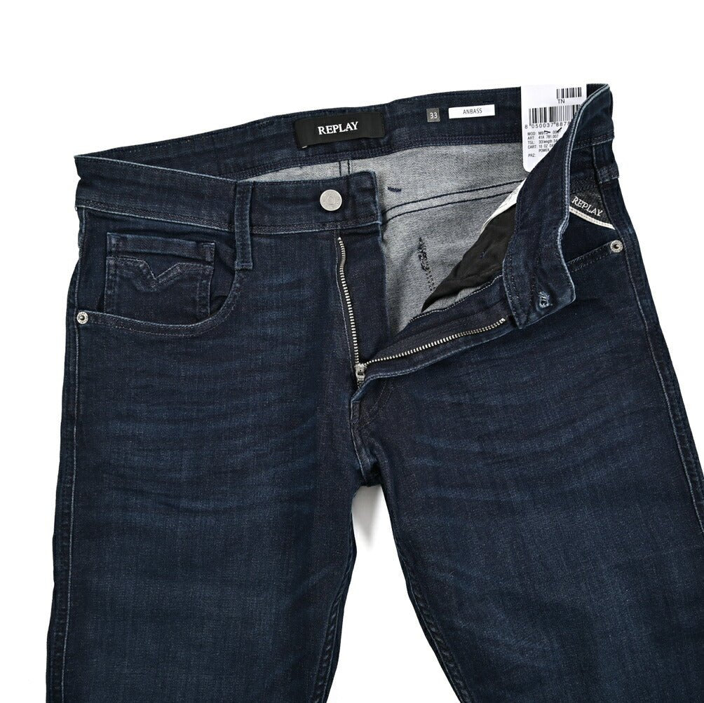 REPLAY ANBASS パワーストレッチデニム スリムフィットジーンズ / M914｜429533｜GUARDAROBA MILANO OFFICIAL STORE