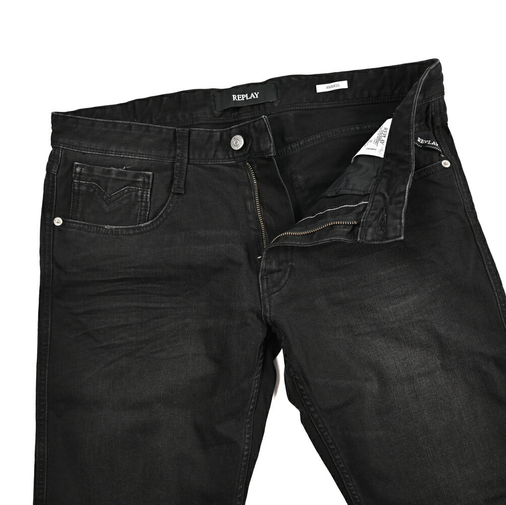 REPLAY ANBASS ストレッチデニム スリムフィットジーンズ / M914｜429558-W33-L32｜GUARDAROBA MILANO OFFICIAL STORE