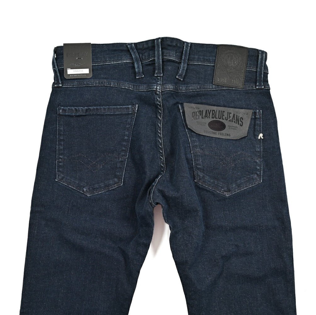 REPLAY ANBASS パワーストレッチデニム スリムフィットジーンズ / M914｜429562-W30-L32｜GUARDAROBA MILANO OFFICIAL STORE